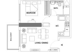 1 bedroom